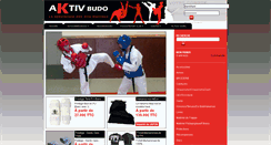 Desktop Screenshot of aktiv-budo.fr